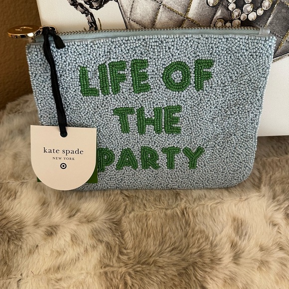 Kate Spade x Target Beaded Life of the Party Clutch - Picture 2 of 4